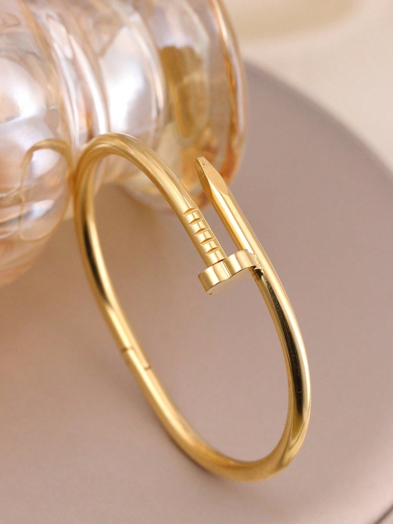 3 Piece 18kt Gold Plated Bracelet Set