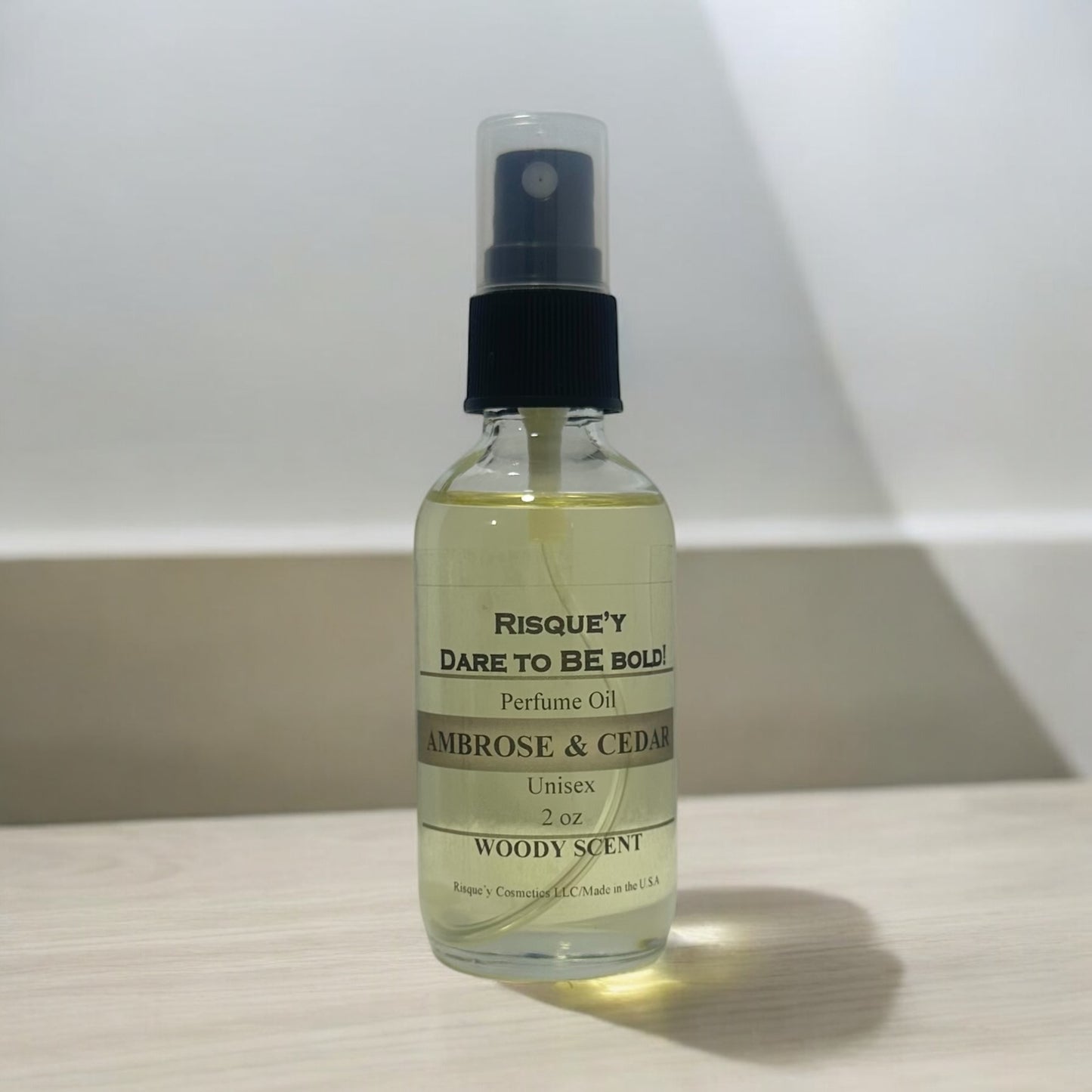Ambrose & Cedar Wood Intense Perfume Oil (Unisex)