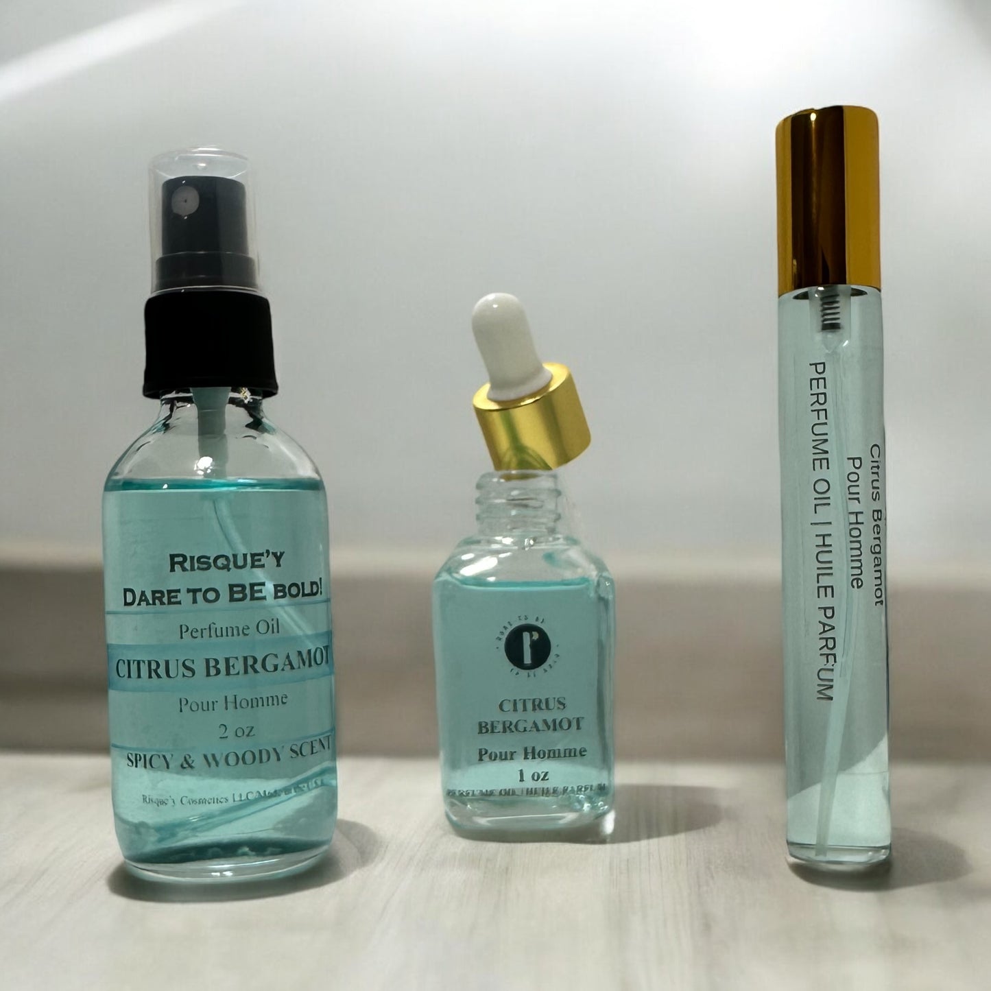 Citrus Bergamot Intense Perfume Oil (Pour Homme)