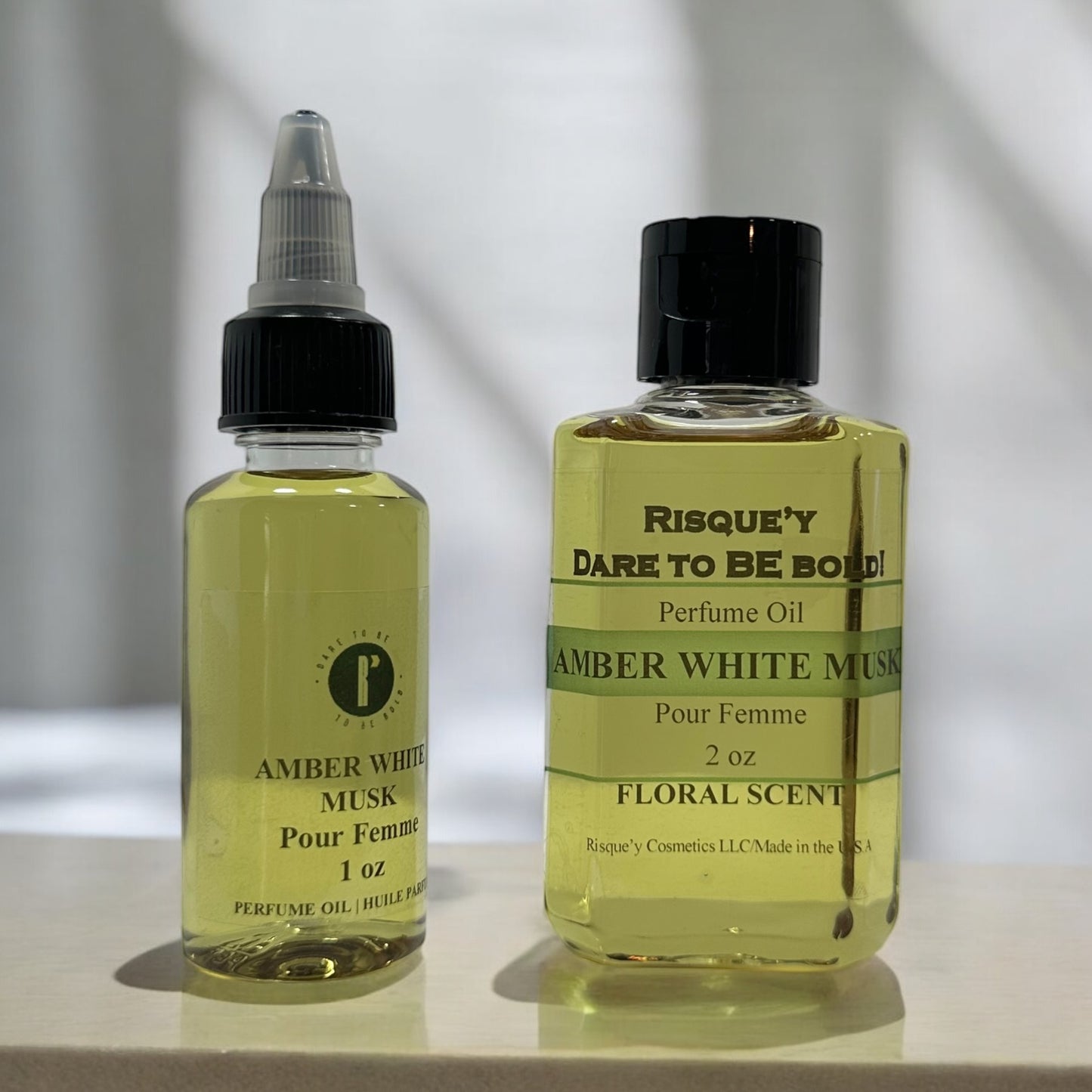 Amber White Musk Intense Perfume Oil Refiller(Pour Femme)