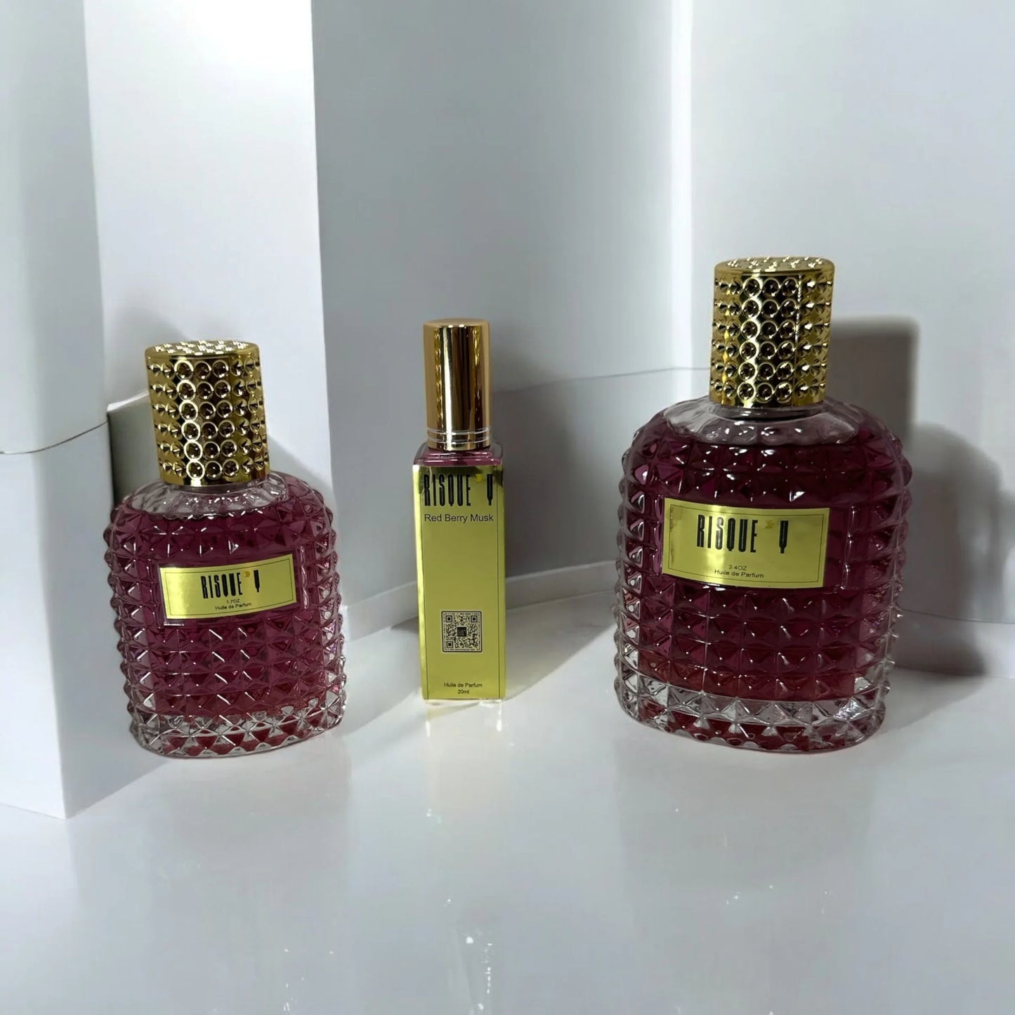 Red Berry Musk Intense Perfume Oil (Pour Femme) - Risquey Cosmetics