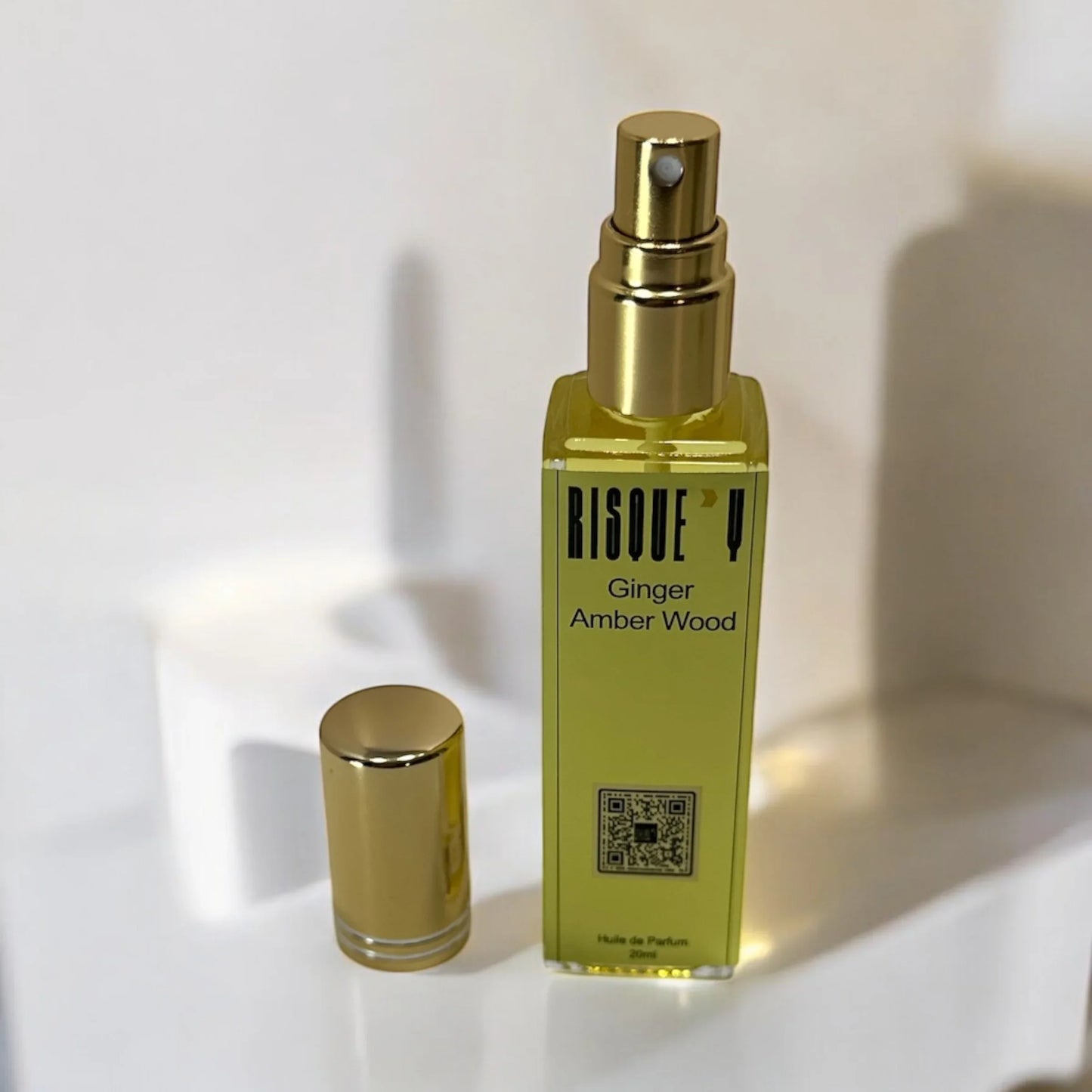 Ginger Amber Wood Intense Perfume Oil (Pour Homme)