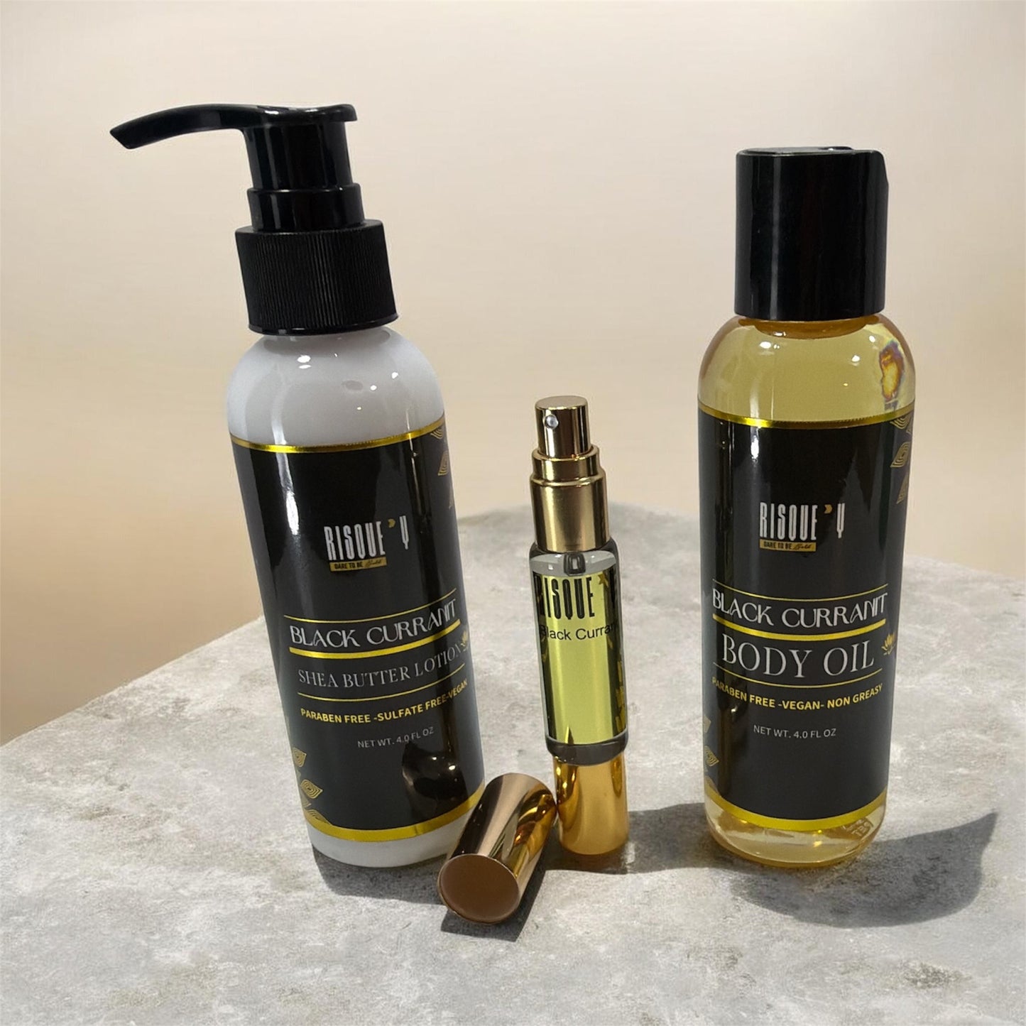 Black Currant Travel Bundle Set