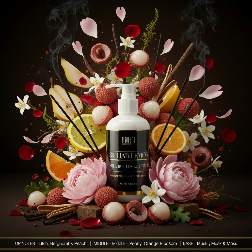 Sicilian Lemon Shea Butter Lotion - Ingredient Explosion