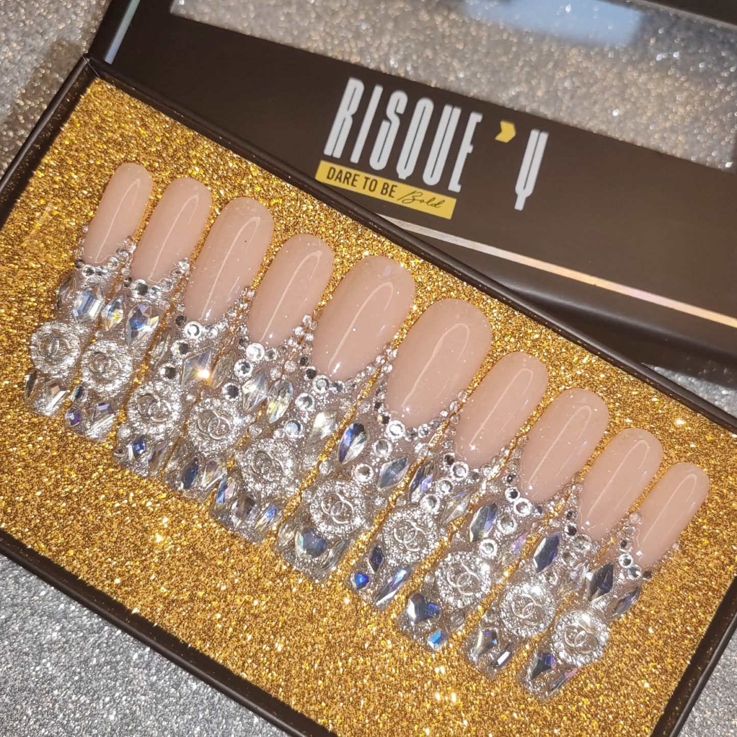 XXL Diamond Tip Nails