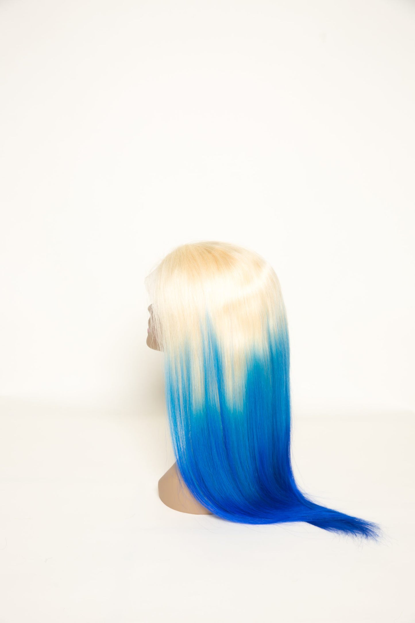 Risque’y Blonde/ Blue Lace Wig