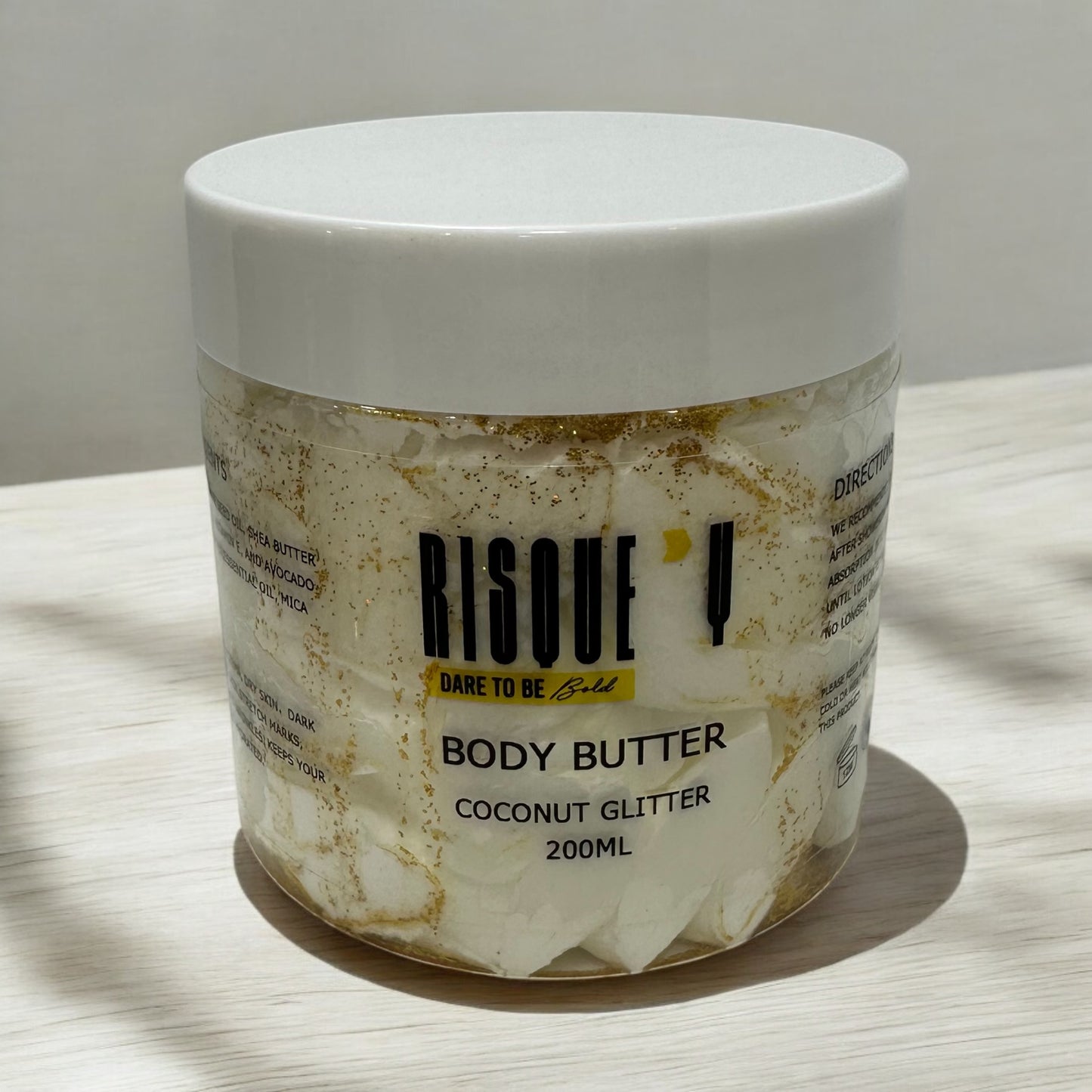 Coconut Glitter Body Butter