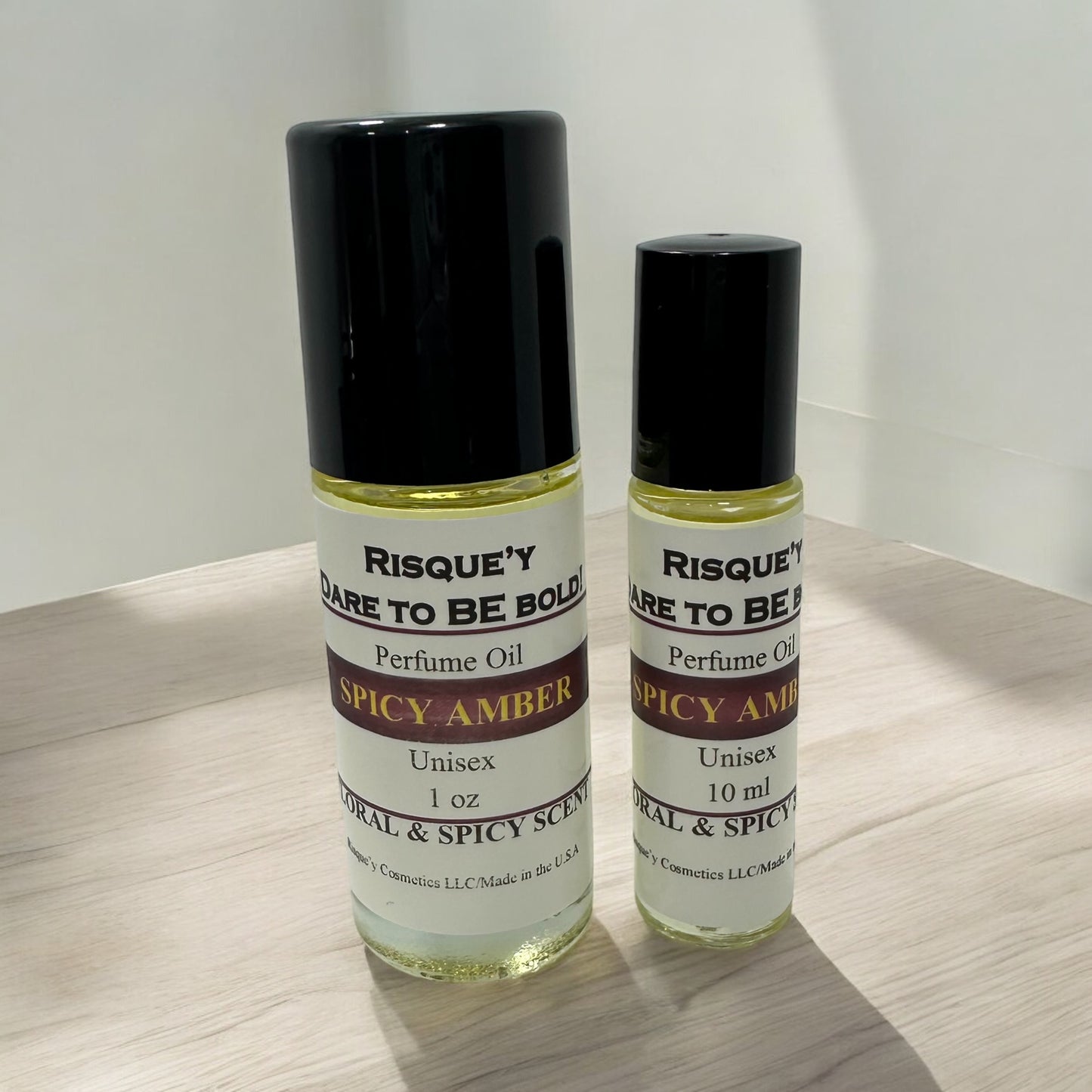 Spicy Amber Intense Perfume Oil (Unisex)