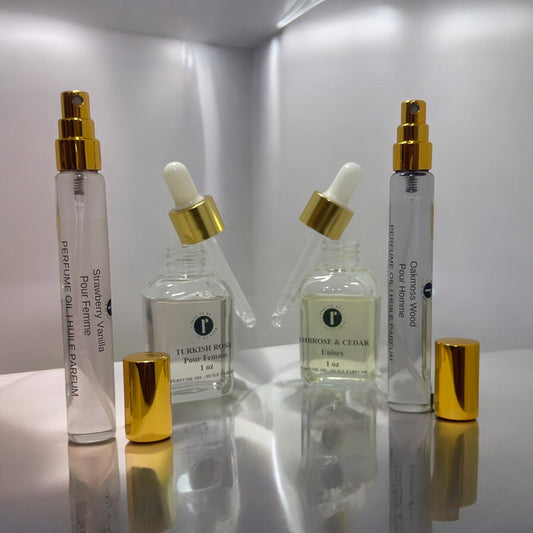 The Essence Of Us Perfume Oil Collection Set (Unisex)