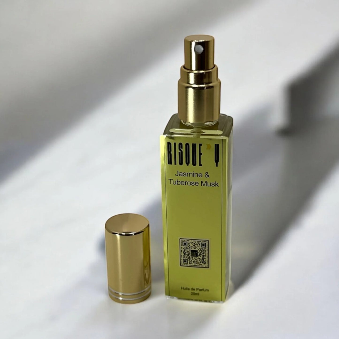 Jasmine & Tuberose Musk Intense Perfume Oil (Pour Femme) - Risquey Cosmetics