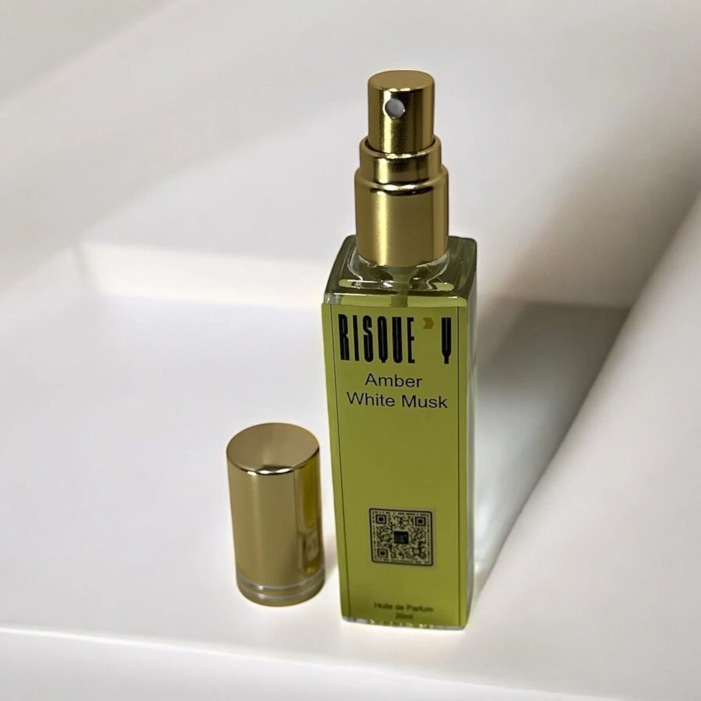 Amber White Musk Intense Perfume Oil ( Pour Femme) - Risquey Cosmetics