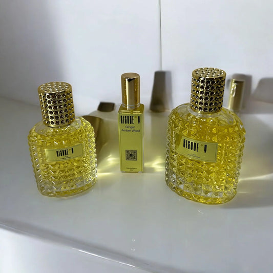 Ginger Amber Wood Intense Perfume Oil (Pour Homme)
