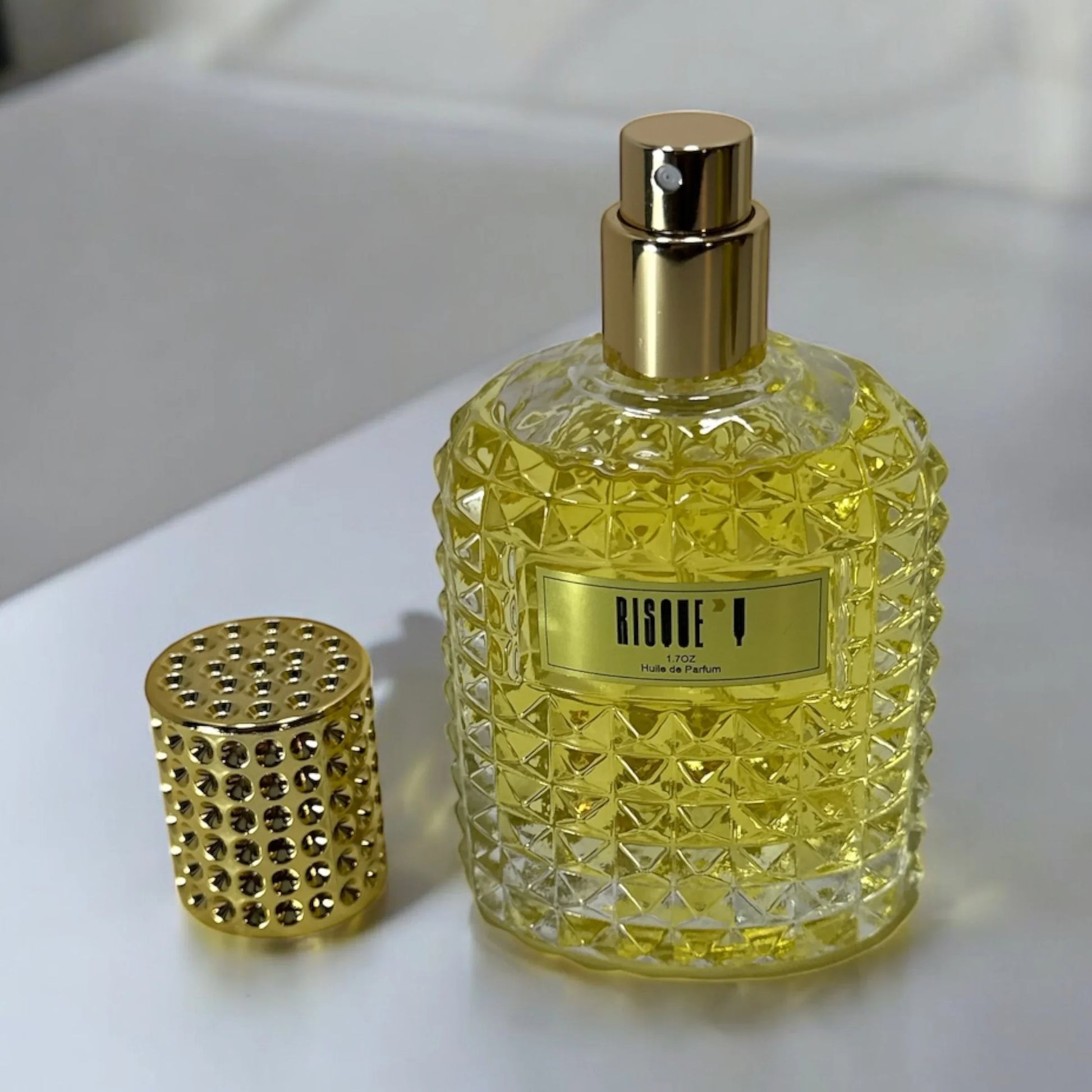 Ginger Amber Wood Intense Perfume Oil (Pour Homme) - Risquey Cosmetics