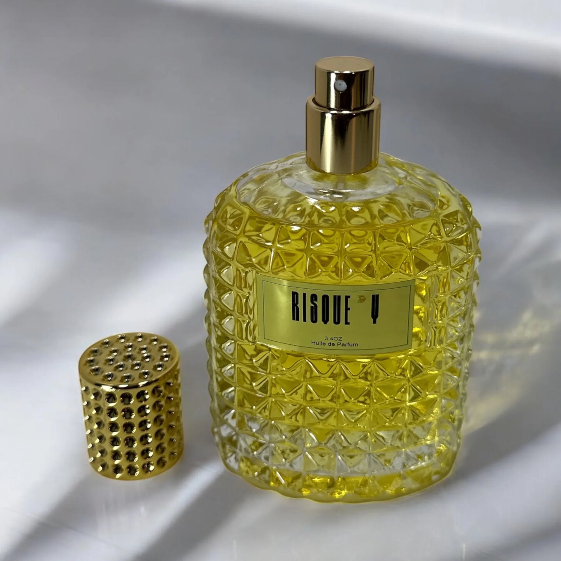 Ginger Amber Wood Intense Perfume Oil (Pour Homme) - Risquey Cosmetics