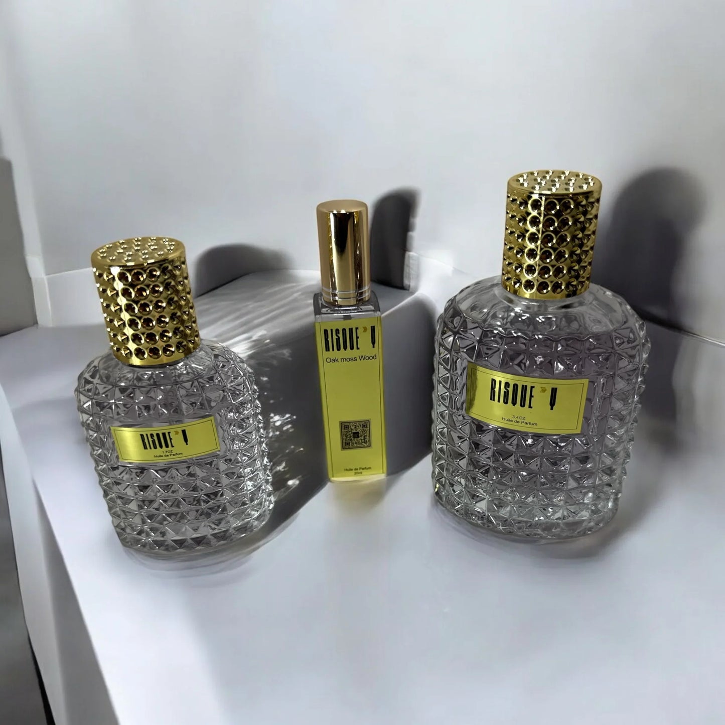 Oakmoss Wood Intense Perfume Oil (Homme) - Risquey Cosmetics