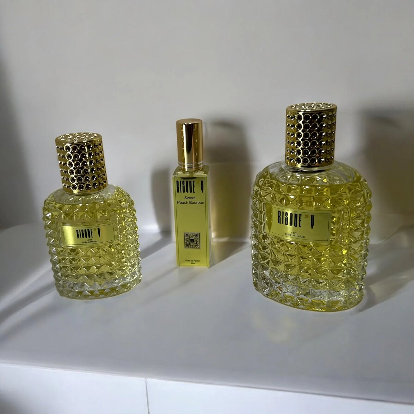 Sweet Peach Bourbon Intense Perfume Oil (Pour Femme) - Risquey Cosmetics