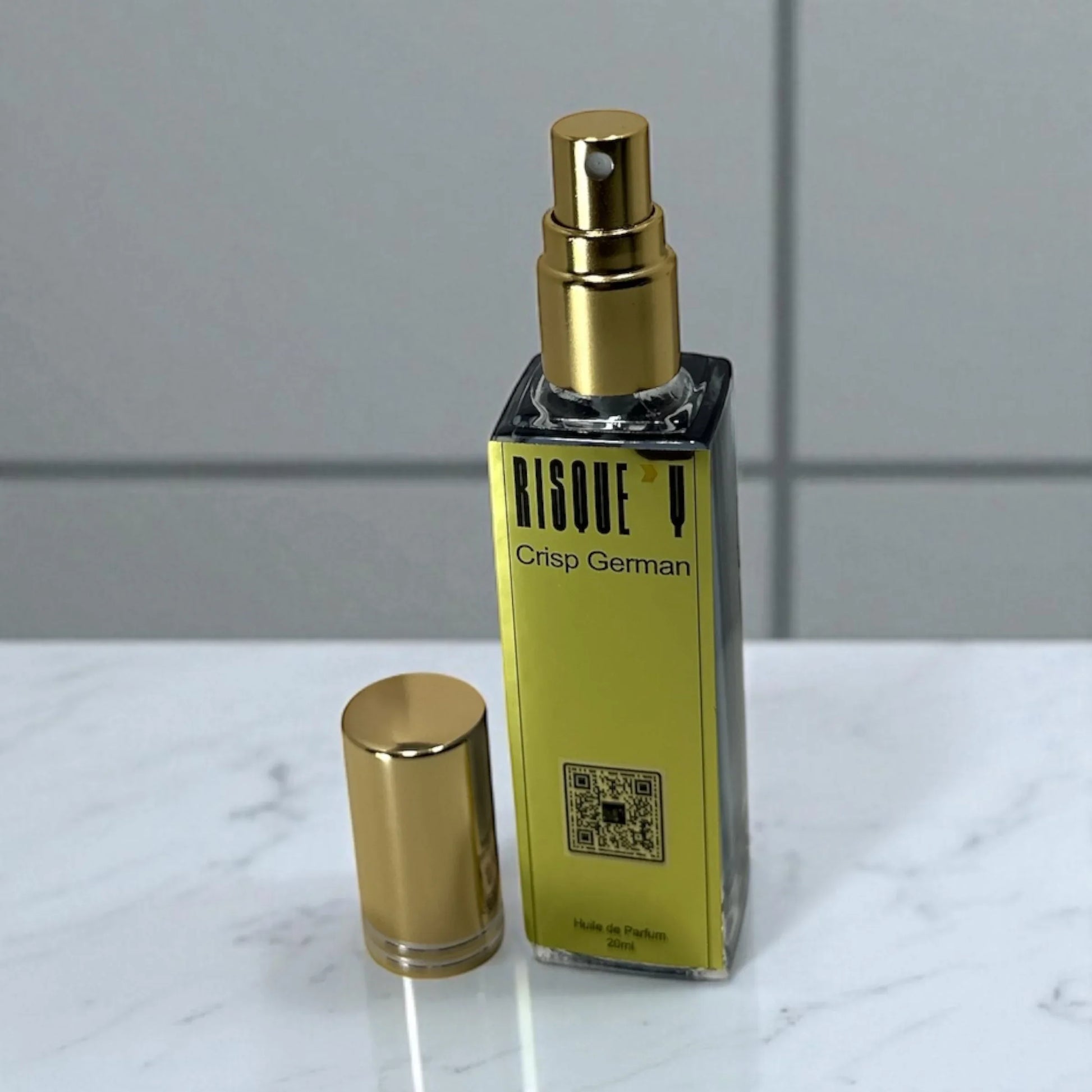 Crisp Geranium Intense Perfume Oil (Homme) - Risquey Cosmetics