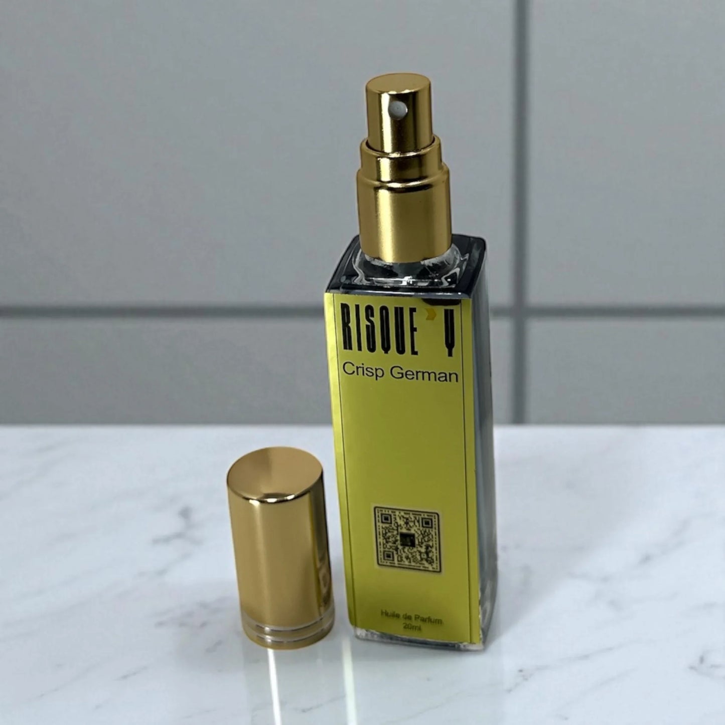 Crisp Geranium Intense Perfume Oil (Homme) - Risquey Cosmetics