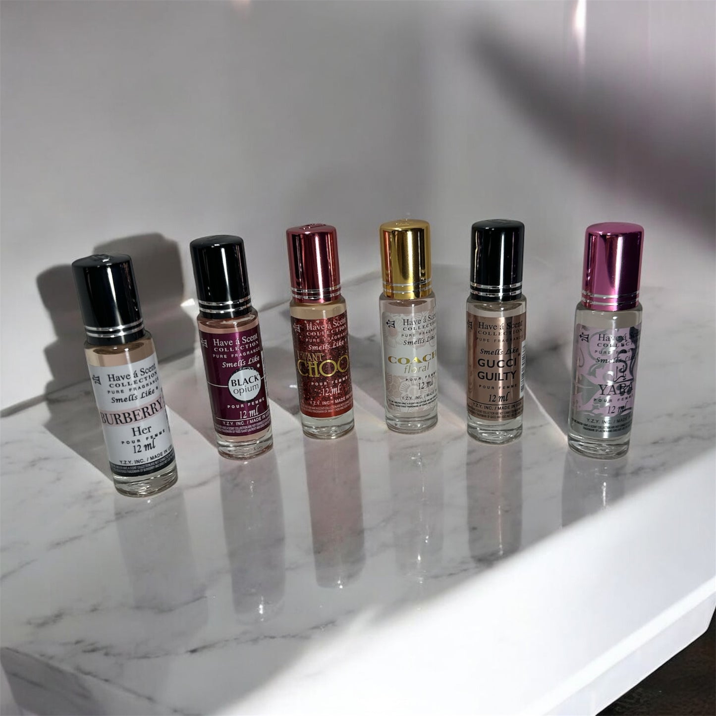 6pc  Assorted Roll On Bundle Set For Her