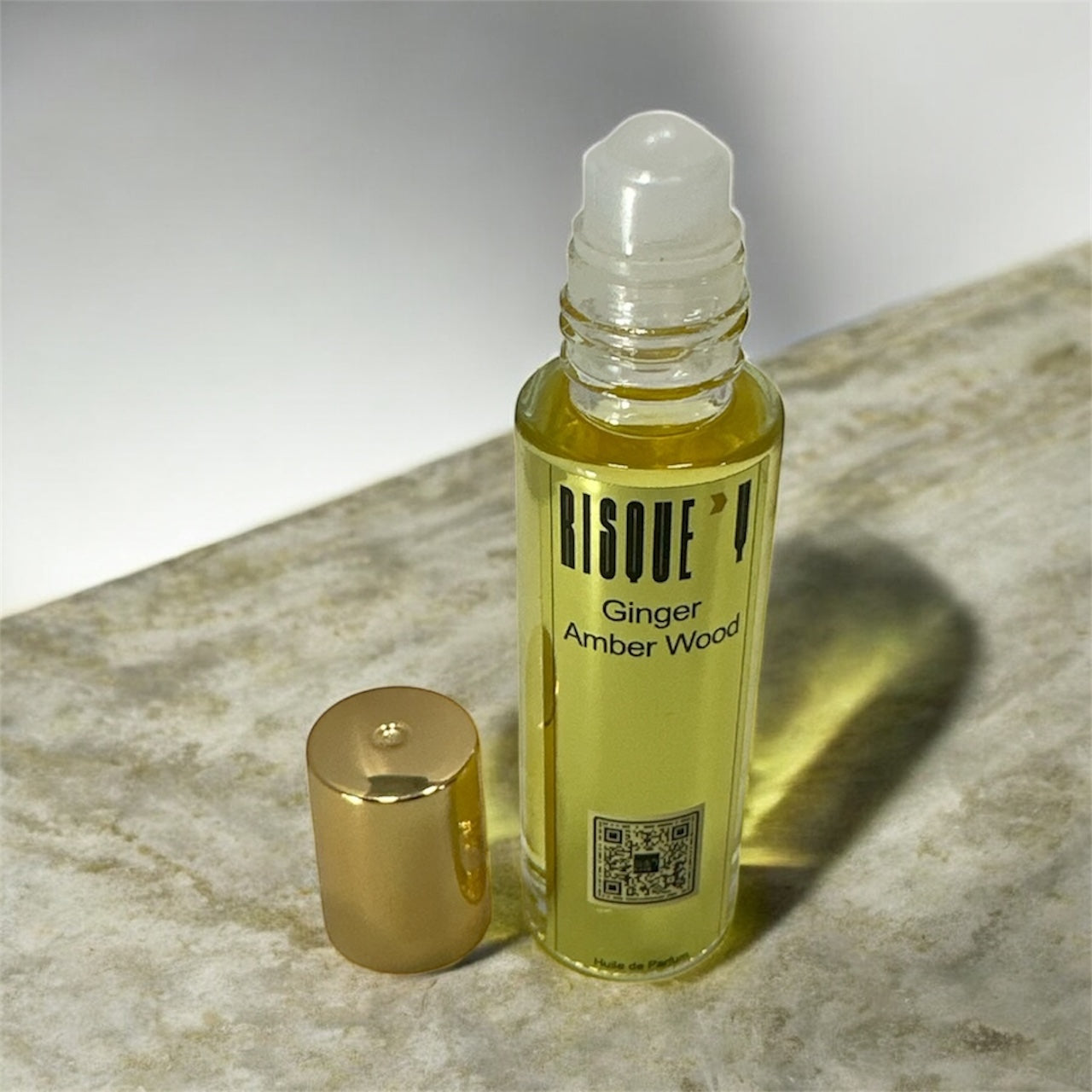 Ginger Amber Wood Intense Perfume Oil (Pour Homme)