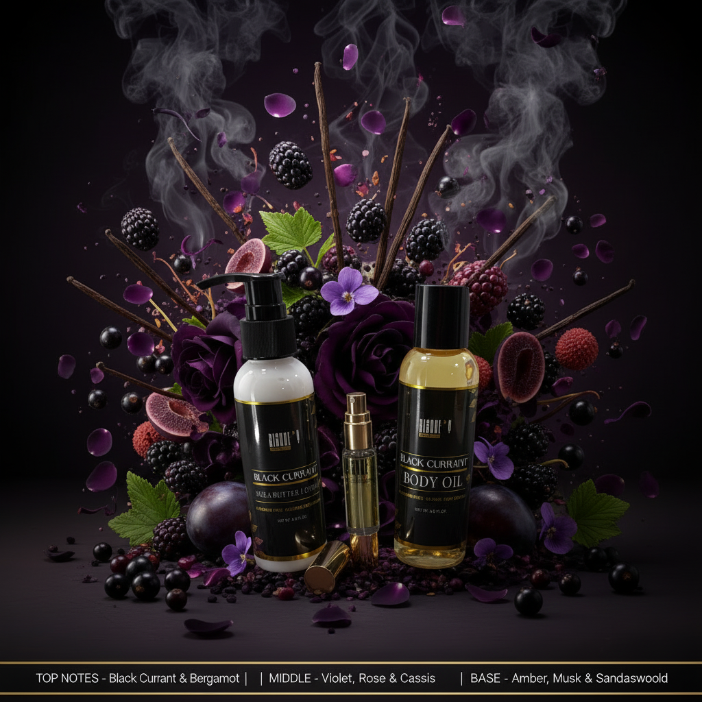 Black Currant Travel Bundle Set - Editorial